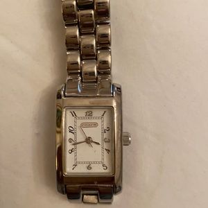Coach watch Swiss water resistant. Small wristband
